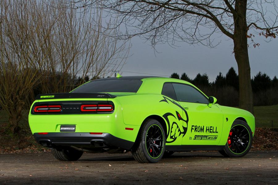  Dodge Challenger SRT Hellcat by GeigerCars 2015 года  (фото 3 из 16)